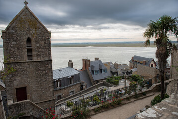 Mont Saint Michel the the incredible abbey, later prison, in the middle of the sea