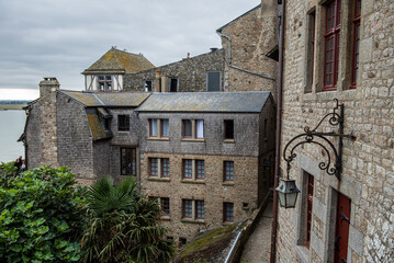 Mont Saint Michel the the incredible abbey, later prison, in the middle of the sea