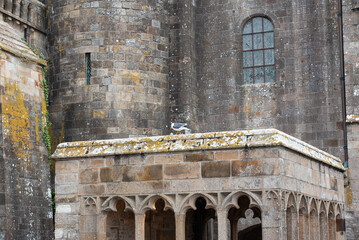 Mont Saint Michel the the incredible abbey, later prison, in the middle of the sea