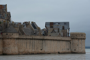 Mont Saint Michel the the incredible abbey, later prison, in the middle of the sea