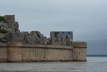 Mont Saint Michel the the incredible abbey, later prison, in the middle of the sea