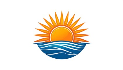 Obraz premium Sunrise over the ocean