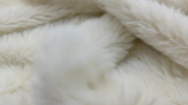 White fluffy texture background abstract wool material gentle surface carpet design backdrop