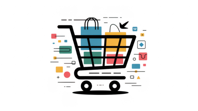 Ai generated image of smooth purple wave flowing across a clean transparent background with subtle gradient and soft edges