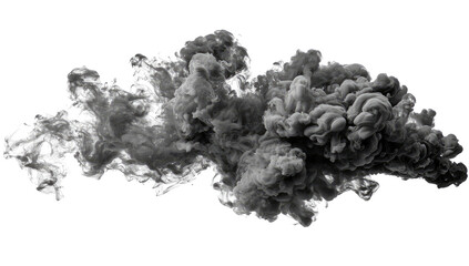 Abstract grayscale ink cloud (1)