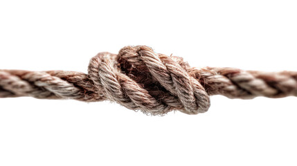 Fototapeta premium Close-up of a knot in a thick rope