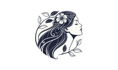 Woman with Flower Crown