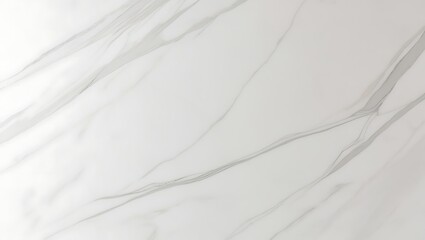 Obraz premium A clean white marble background with subtle gray veins, elegant and minimal, perfect for branding, luxury packaging, and fashion stock.
