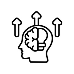 Innovation Mindset line icon
