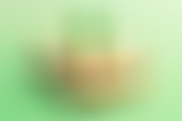 Pastel Green Blurred Background: Soft, Abstract Texture for Design