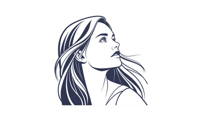 Elegant Woman Silhouette