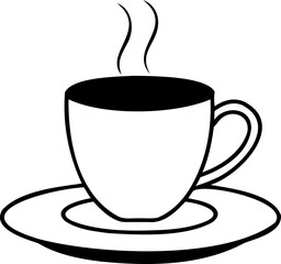 Continuous Single Line Drawing of Coffee Mug Vector, Coffee Mug Continuous Line Vector, One Line Coffee Cup Illustration, Minimalist Coffee Cup Line Art