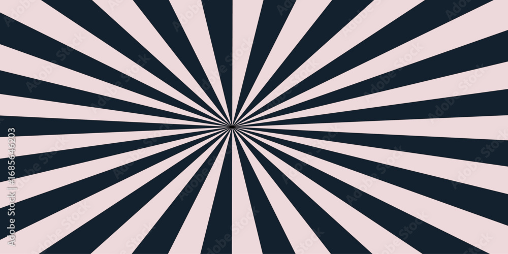 Poster abstract background with hypnotic spiral wavy rays pattern. curve smoothly, forming swirling vortex 