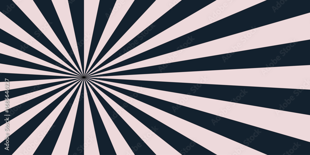 Poster abstract background with hypnotic spiral wavy rays pattern. curve smoothly, forming swirling vortex 
