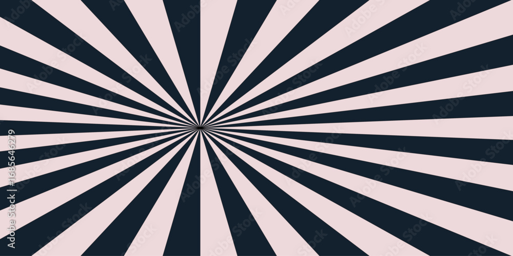 Poster abstract background with hypnotic spiral wavy rays pattern. curve smoothly, forming swirling vortex 