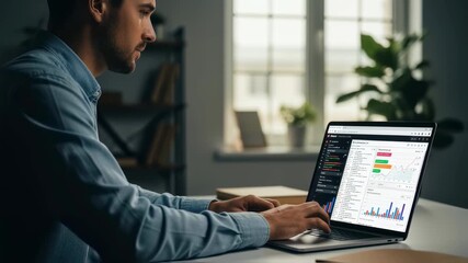 Digital marketer using keyword research tools on laptop uncovering highimpact niche keywords to quickly enhance SEO and dominate search rankings.