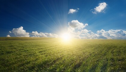 Obraz premium sunlight and blue sky