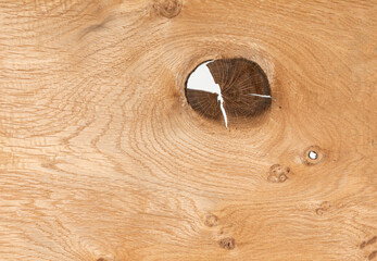 High resolution top view photo of natural rustic oak wood panel texture background grain texture,...
