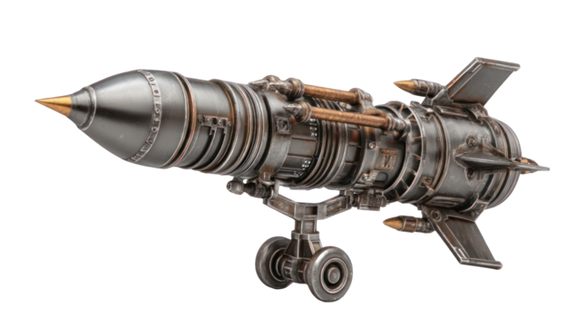 Steampunk rocket