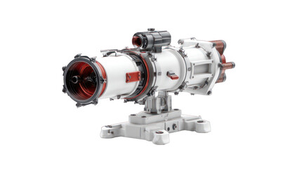 High-tech, futuristic engine