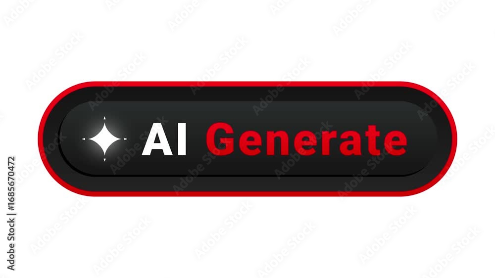 Aufkleber ai generate animation icon. artificial intelligence animated symbol