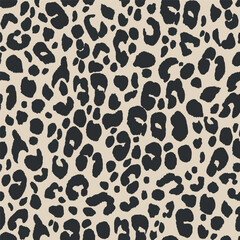 Seamless leopard pattern, jaguar texture, animal print, textile African animal texture.