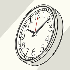 vector clock icon