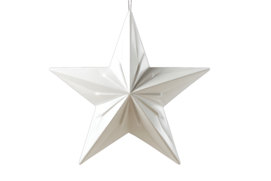 White star ornament