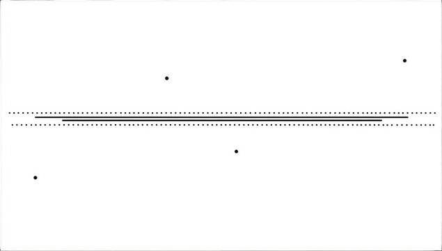 Box plot visualization with outliers.  Horizontal, single box with  dots