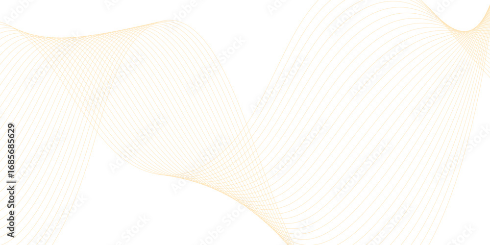 Aufkleber abstract smooth soft blur wave digital geometric technology, data science frequency gradient lines o