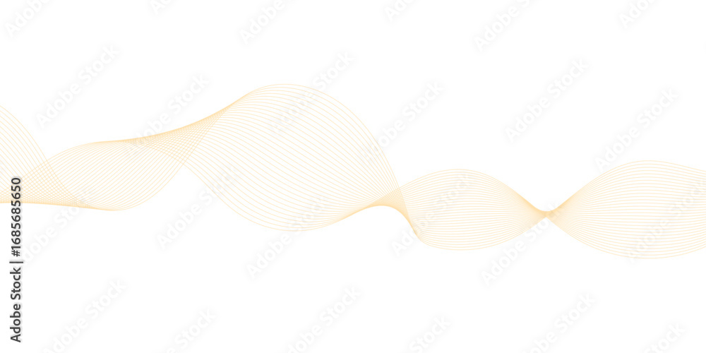 Poster abstract smooth soft blur wave digital geometric technology, data science frequency gradient lines o
