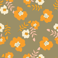 seamless floral pattern