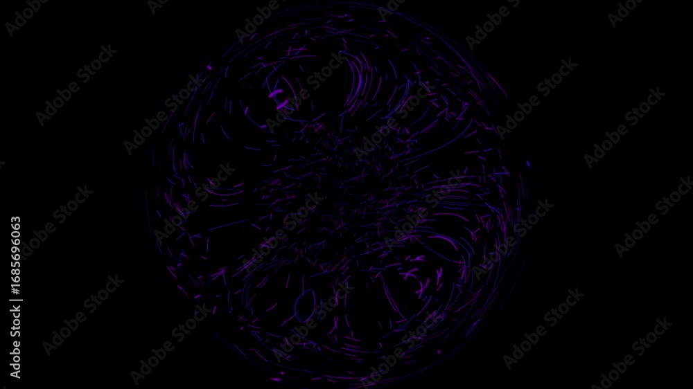 Poster abstract dark background with blue and red lights visual effect.