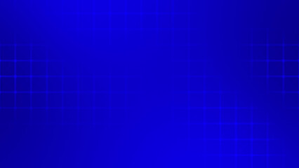 Blue color simple and elegant grid moving downwards minimal geometrical background