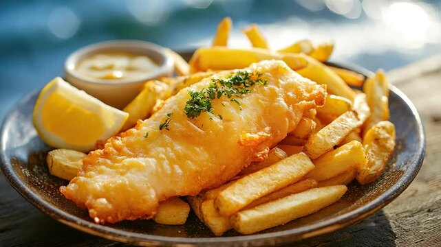 fish and chips from sydney new south wales australian food video