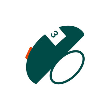 Digital tasbih counter icon &ndash; Minimalist Muslim daily life icon