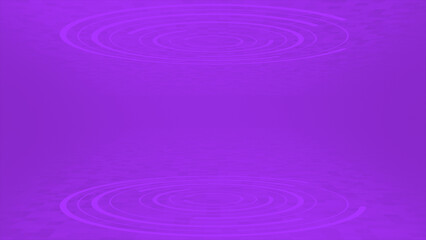 Purple color 3d empty space stage with rotating circular disc technology background