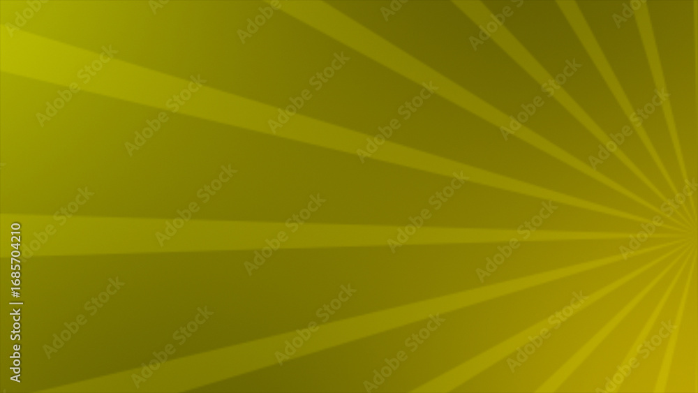 Poster yellow color geometrical rotating lines abstract simple background