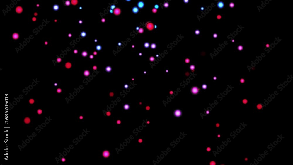 Poster abstract glowing particles background for science and technology.