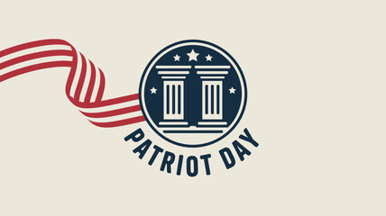 Obraz premium Patriot day american flag holiday celebration patriotic usa united states america