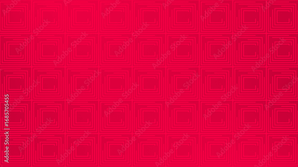 Poster magenta red color square box pattern geometrical simple design background