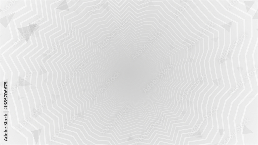 Poster white color web like structure tunnel simple and elegant geometrical background