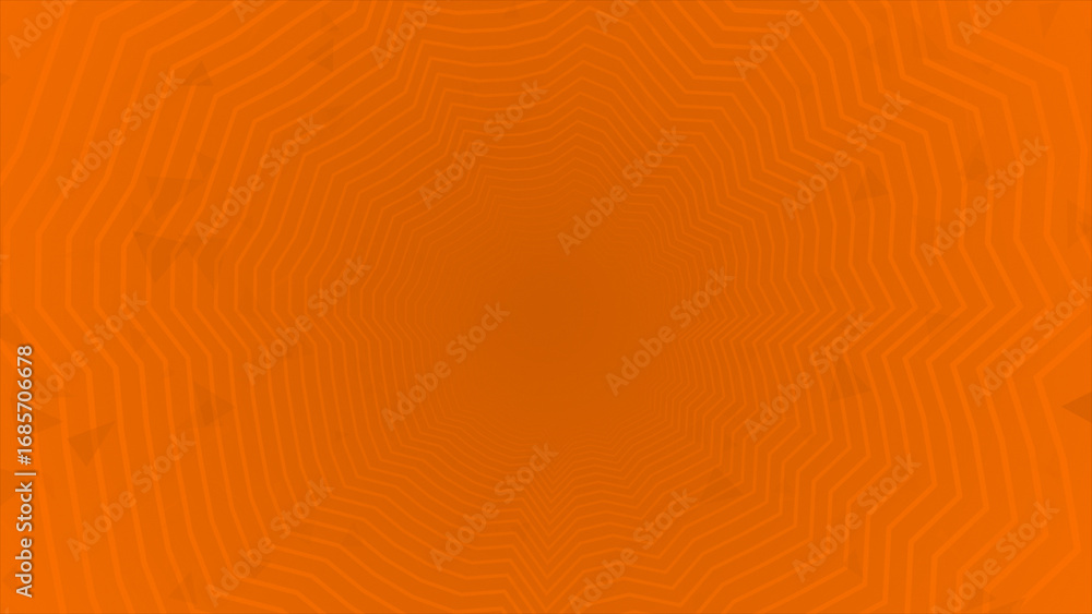Poster orange color web like structure tunnel simple and elegant geometrical background