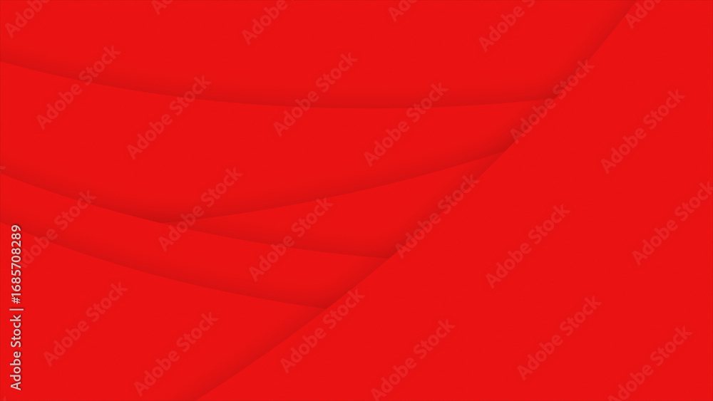 Poster red color complex and elegant multiple shapes geometrical futuristic loop able background