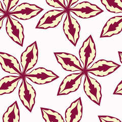 cute flower pattern image for fabric textile or wall decoration
