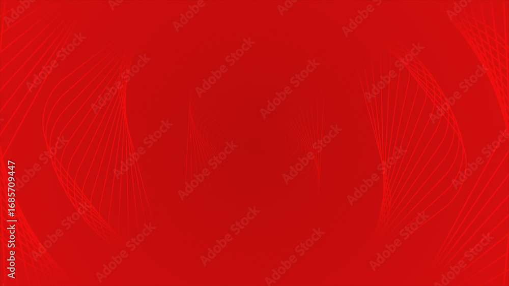 Poster red color elegant rotating swirl pattern abstract design geometrical futuristic background for busin