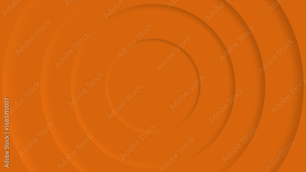 Poster white color rotating 3d circular disk beautiful abstract design geometrical background
