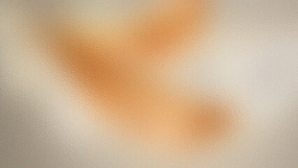 Close up abstract watercolor painting with soft flowing organic shapes in warm peach and beige tones