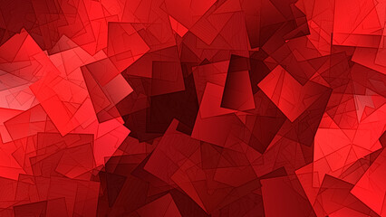 abstract red triangle background