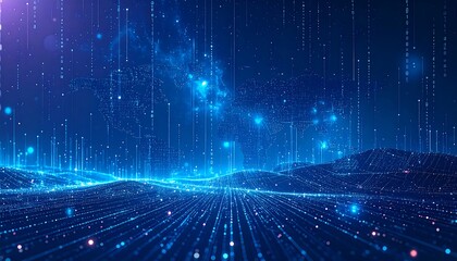 Digital landscape of interconnected data streams